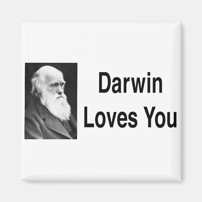 Darwin Kärlek You 2 Magnet (Framsidan)
