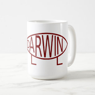 Darwin Lettering Mugg