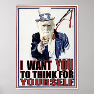 Darwin önskar dig poster