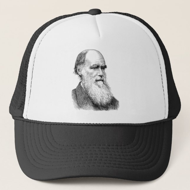 Darwin Porträtt Evolution/ Charles Darwin Keps (Framsida)