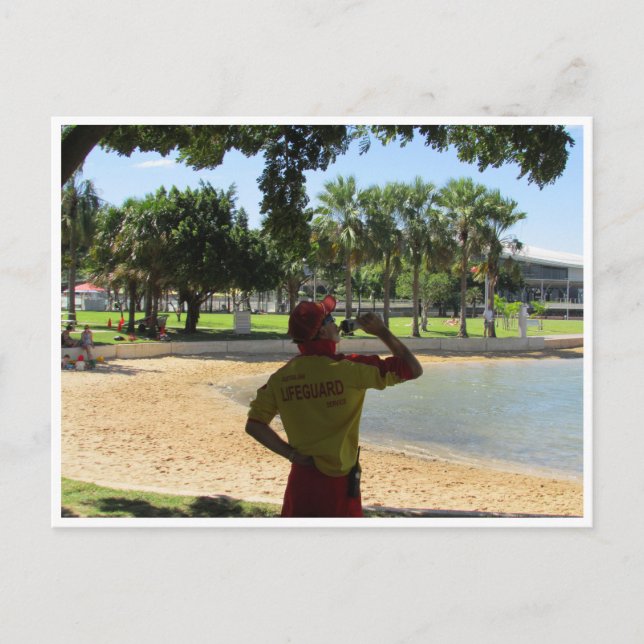 Darwin-strandvakt Vykort (Framsida)