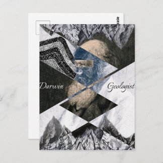 Darwin Var En Geolog Postkort Vykort