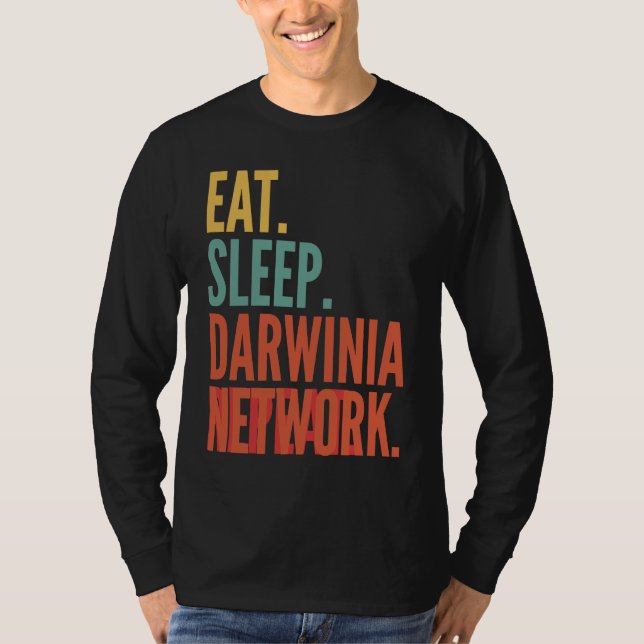 Darwinia Network Crypto Ät Sova Darwinia Network T Shirt (Framsida)