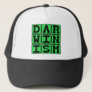 Darwinism, biologisk teori truckerkeps