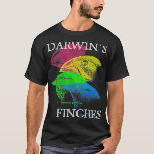 Darwins Finches Evolution Science Biology Teacher T Shirt