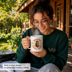 Darwins hairigaste teori Söt, ullig mammut Kaffemugg