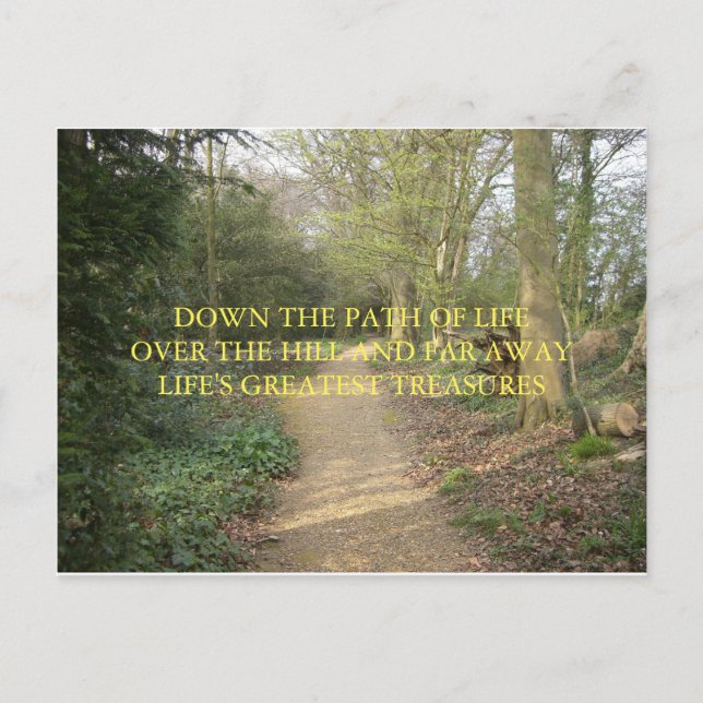 DARWINS TÄNKANDE VYKORT FÖR VÄGHAIKU (Framsida)