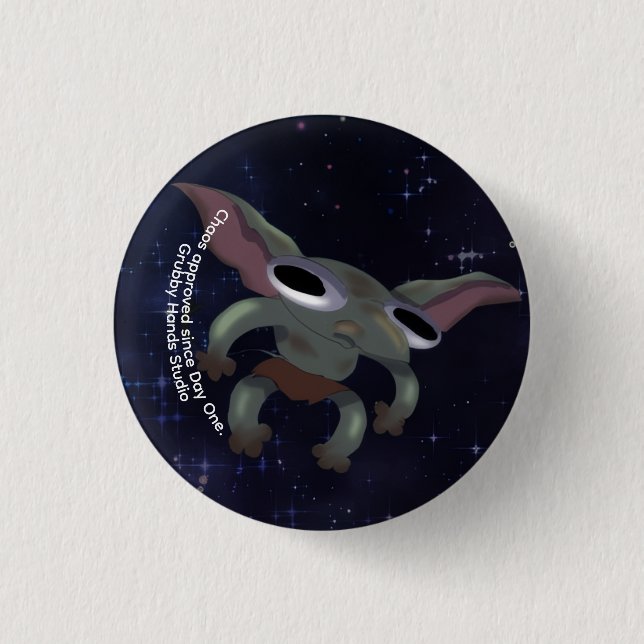 Daryl Yeeting Into The Void Button Knapp (Framsida)