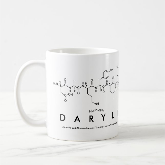 Daryle peptide namn mugg (Vänster)