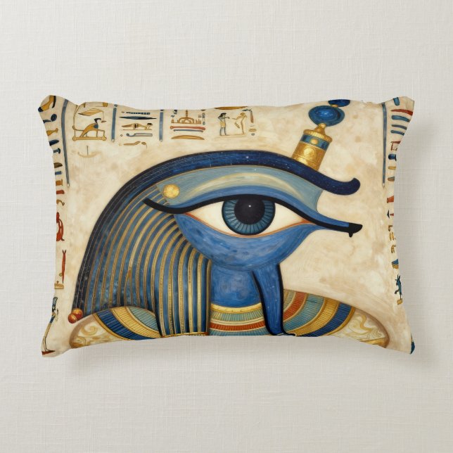 Das Ägyptische Auge´1 Prydnadskudde (Framsidan)