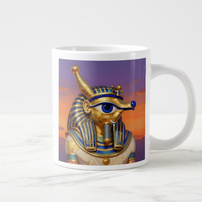 Das Ägyptische Auge´5 Jumbo Mugg (Höger)