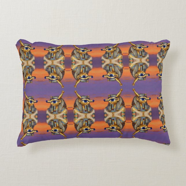 Das Ägyptische Auge´5 Prydnadskudde (Framsidan)