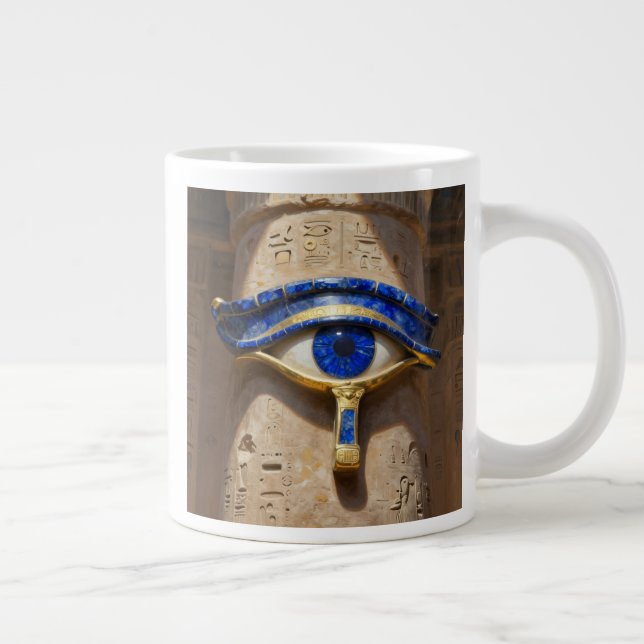 Das Ägyptische Auge´6 Jumbo Mugg (Höger)
