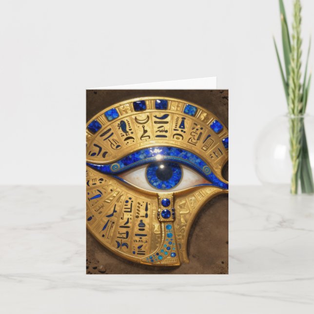 Das Ägyptische Auge´7 Helgkort (Framsida)