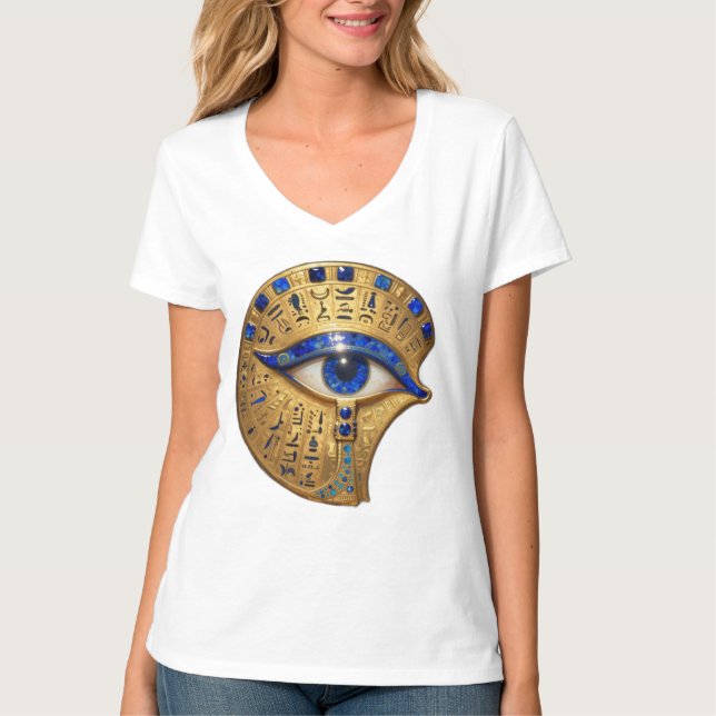 Das Ägyptische Auge´7 T Shirt (Framsida)