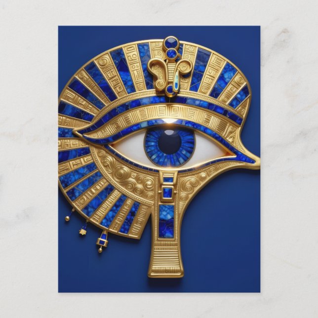 Das Ägyptische Auge´8 Helg Vykort (Framsida)