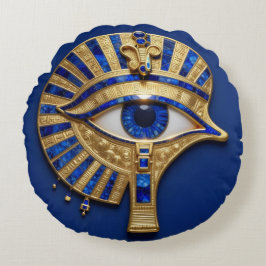 Das Ägyptische Auge´8 Rund Kudde