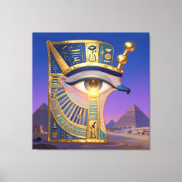 Das Ägyptische Auge  Canvastryck