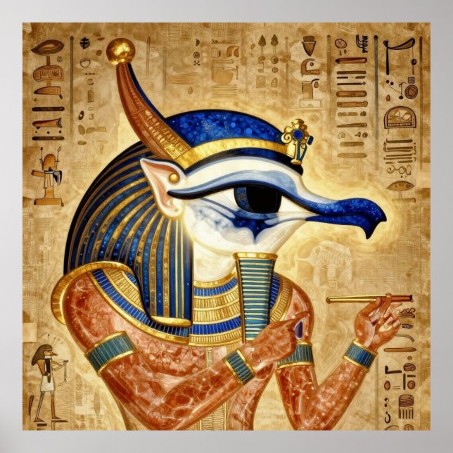 Das Ägyptische Auge  Poster (Framsidan)