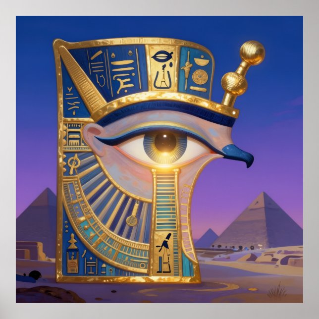 Das Ägyptische Auge  Poster (Framsidan)