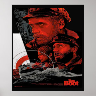 Das Boot Cult Movie Film av Cult Director Wolfgan Poster