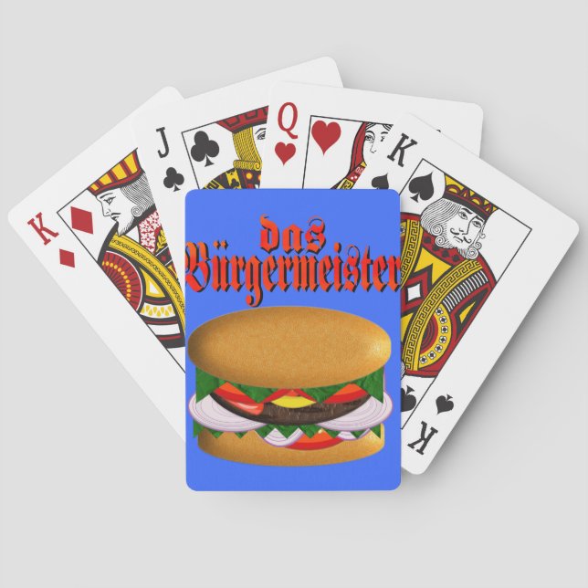 das Burgermeister Bicycle Cards Spelkort (Baksidan)