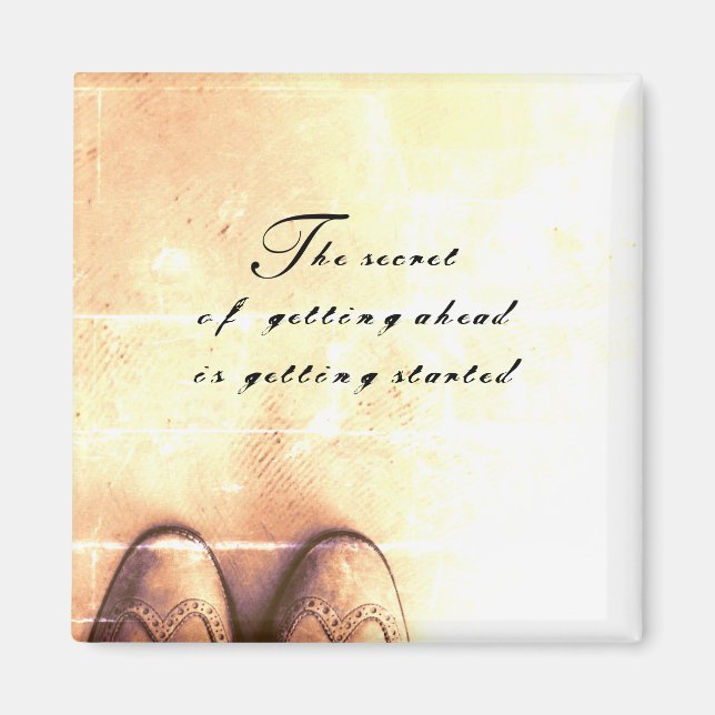 Das Geheimnis vom Vorankommen Magnet (Framsidan)