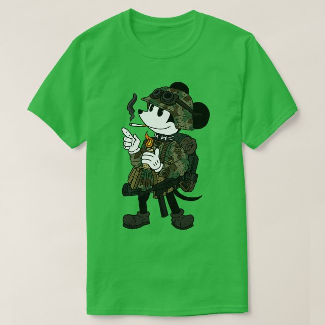Das German mus ww2 tecknad T Shirt (Design framsida)