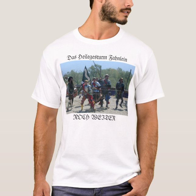 DAS HEILIGESTURM FAHNLEIN TEE (Framsida)