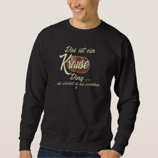 Das Ist Ein Krause Ding Family Krause Lång Ärmad Tröja