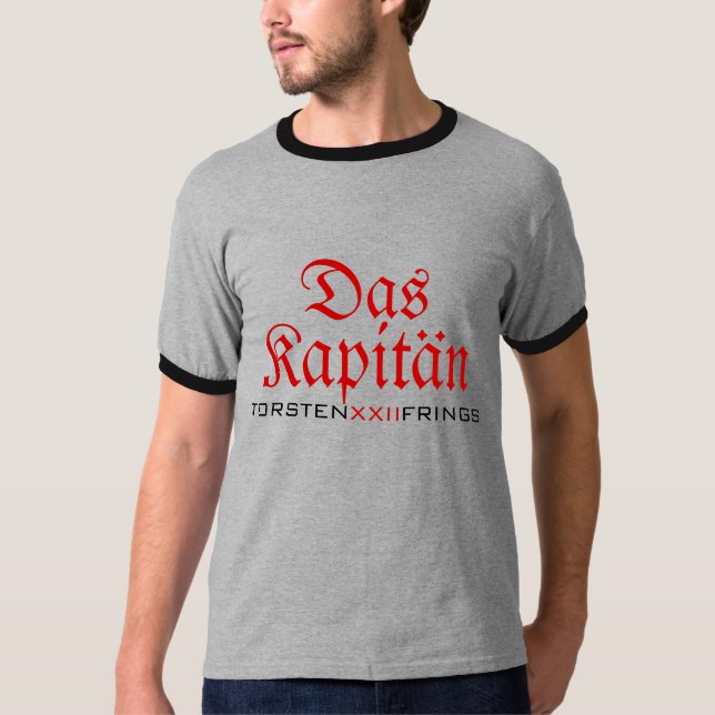 DAS KAPITAN TEE SHIRT (Framsida)
