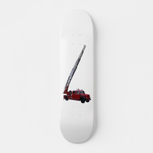 Das klassische Feuerwehrauto Magirus Deutz Mini Skateboard Bräda 18,5 Cm (Framsida)