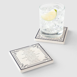 Das Kölsche Grundgesetz – Köln Cologne Jugendstil Stenunderlägg