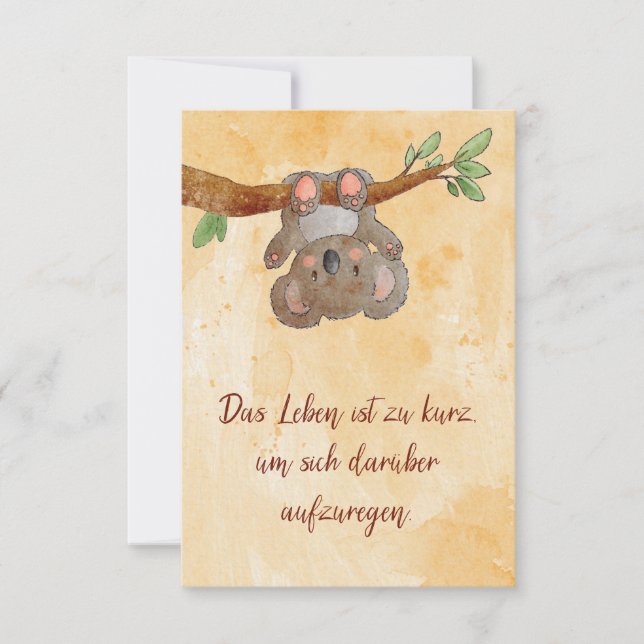 Das Leben ist zu kurz, um sich darüber aufzuregen (Framsida)