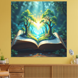  Das magische Märchenbuch    Canvastryck