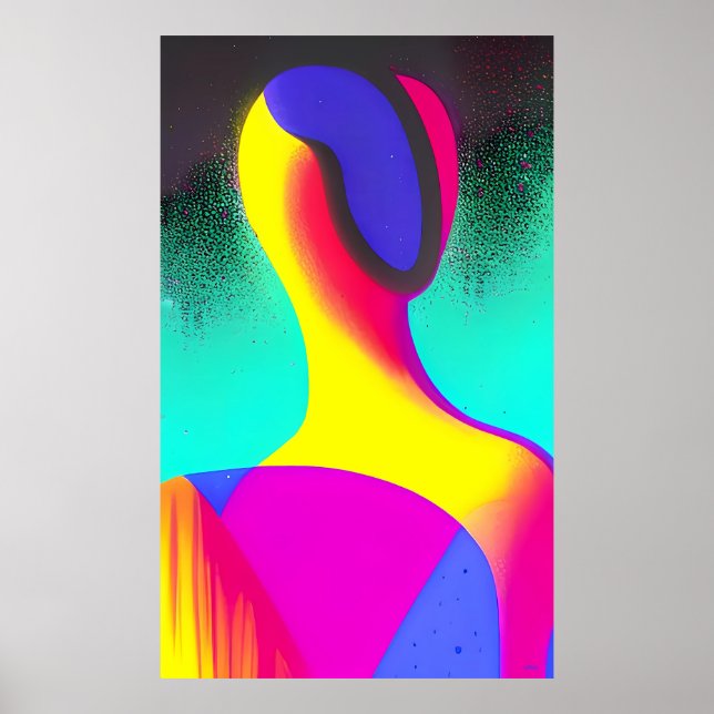 Das Model Ken Gage Surrealism Poster (Framsidan)