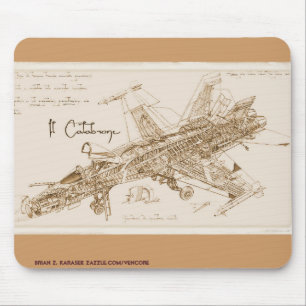 Das Vinci F-/A-18bålgeting Mousepad Musmatta