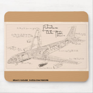 Das Vinci KC-130 Stratotanker Mousepad Musmatta