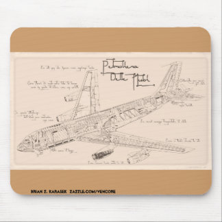 Das Vinci KC-130 Stratotanker Mousepad Musmatta
