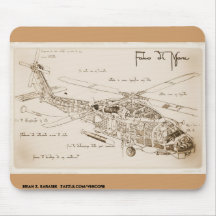 Das Vinci MH-60 Seahawk Mousepad