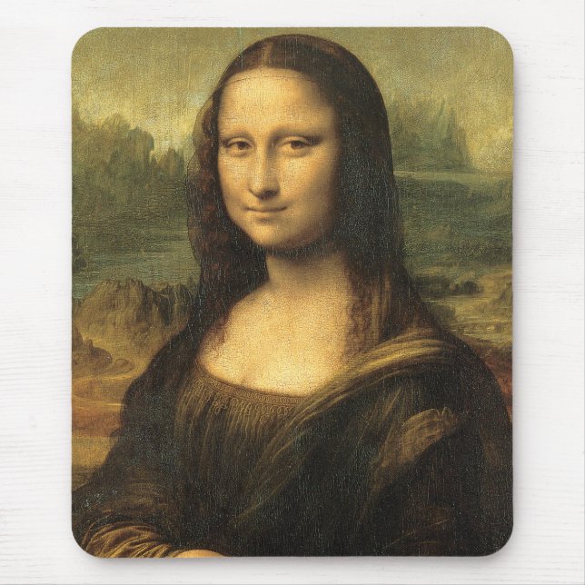 Das Vinci Mona LisaMousepad Musmatta (Framsidan)