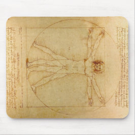 Das Vinci Vitruvian man Musmatta