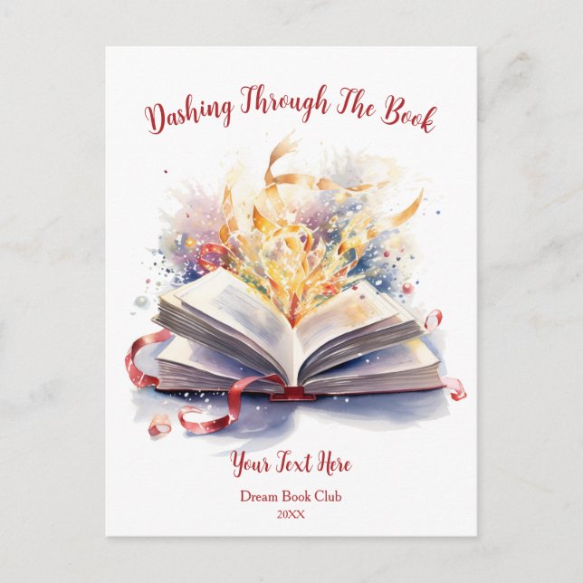 Dasa genom boken vykort (Framsida)