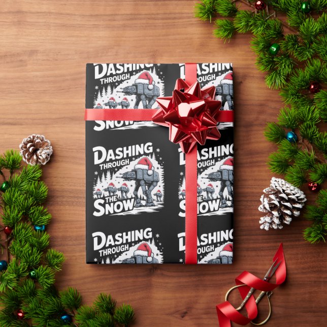 Dasa genom snön jul familj semester presentpapper (Julgåva)