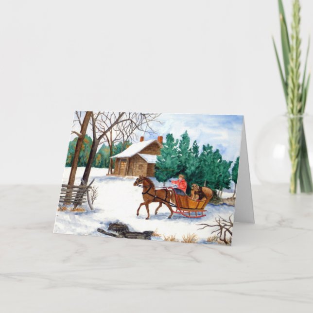 Dasch 2-julkortet helgkort (Framsida)