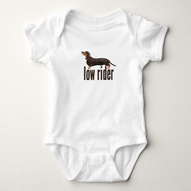 Daschund korvhund t shirt (Framsida)
