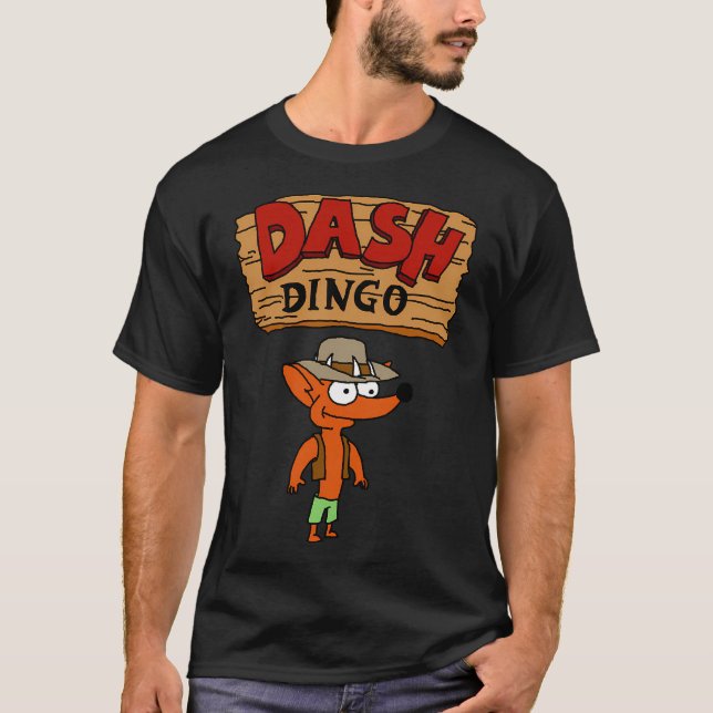 Dash Dingo T Shirt (Framsida)