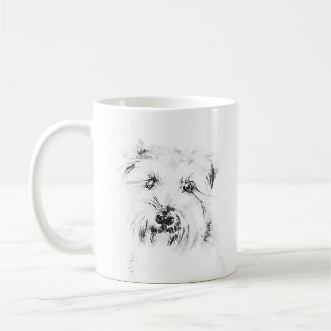Dash hunden kaffemugg (Vänster)