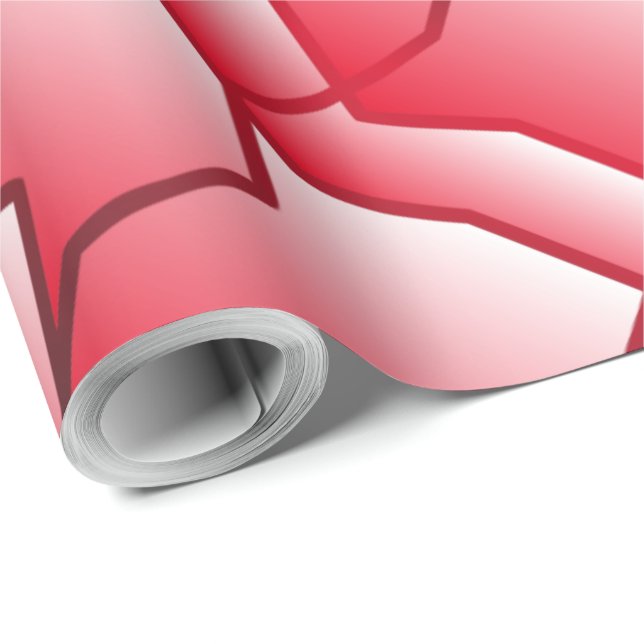 Dash Monochrome Geometric Mesh Effect Presentpapper (Rulle Hörn)