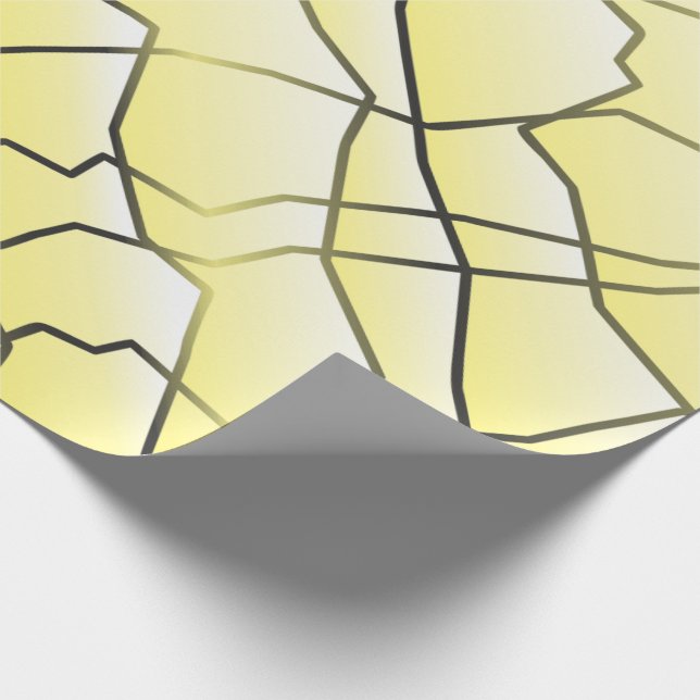 Dash Monochrome Geometric Mesh Effect Presentpapper (Hörn)